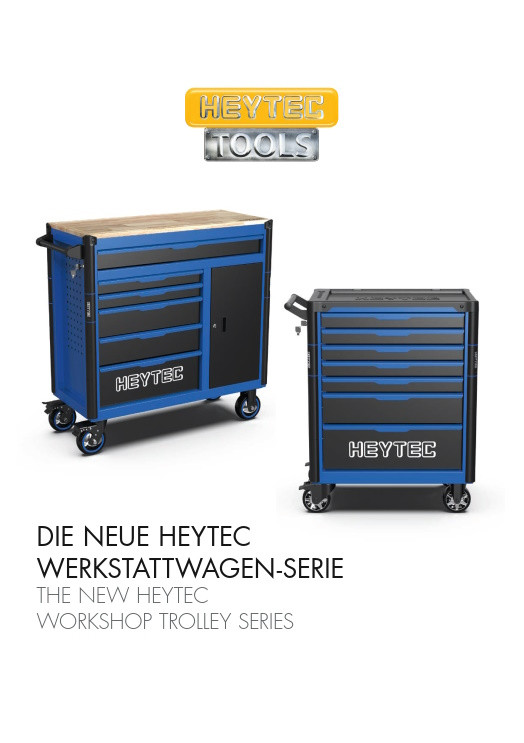 Нова серія візків з інструментом HEYTEC
