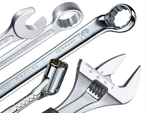 Ключі рожкові, накидні, комбіновані, розводні, спеціальні