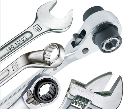 Ключі рожкові, накидні, комбіновані, розводні, спеціальні
